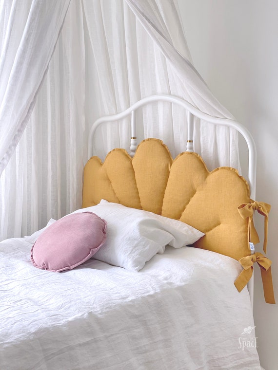 Mustard Linen Headboard Cushion Pillow Padded New Zealand - Headboard Wall Protector Nz Mustard Linen Headboard Cushion Pillow Padded New Zealand - Headboard Wall Protector Nz