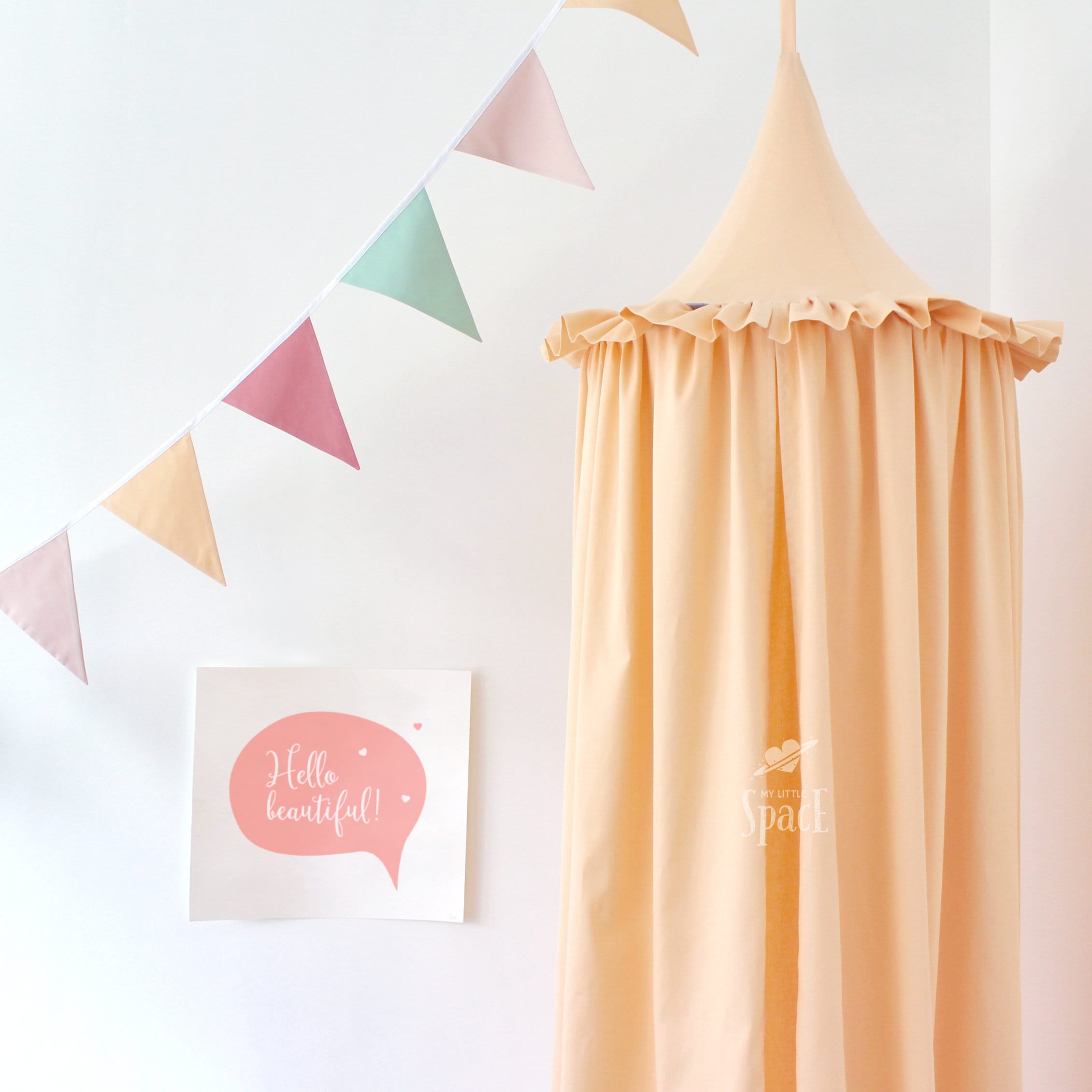 Hot Pink Pale Pink Party Decor Various Sizes Details about / Fabric Bunting Shades of Pinks