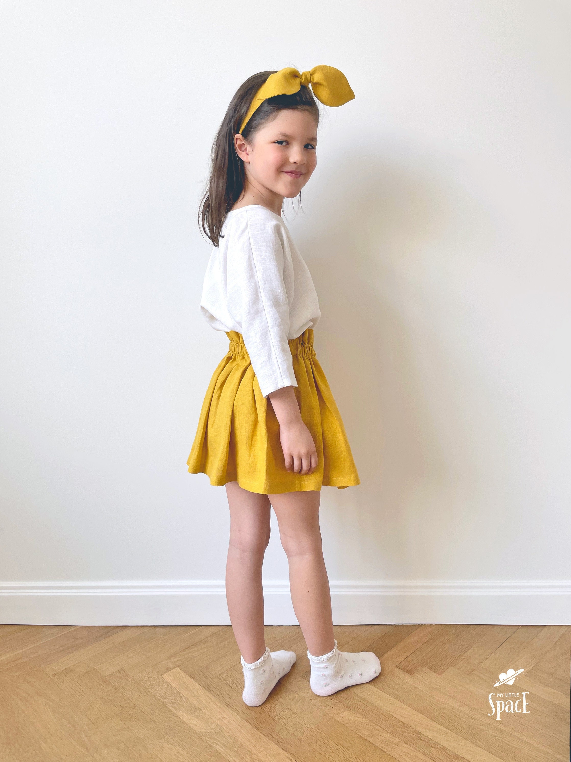 Street Chic Mustard Schoolgirl Skirt 64+ Thousand Yellow Skirt