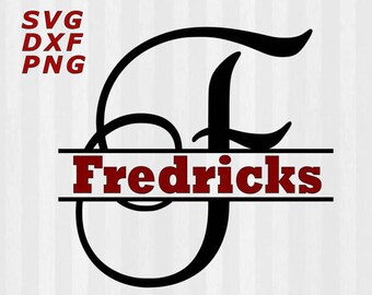 Download Split Monogram Letter D monogram svg Mr and Mrs svg ...