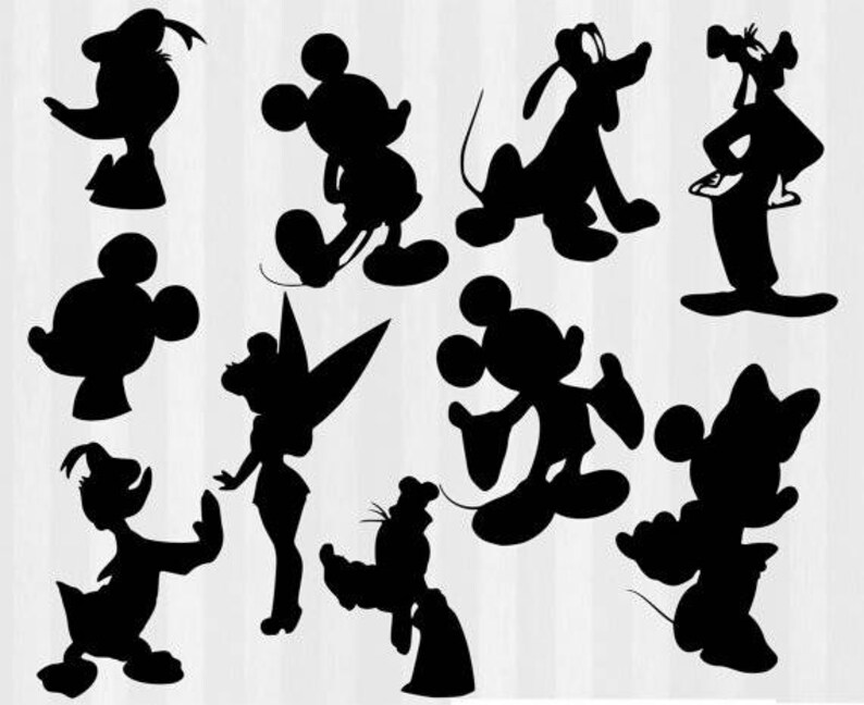 Mickey and Friends SVG Mickey Mouse SVG Disney SVG svg Etsy