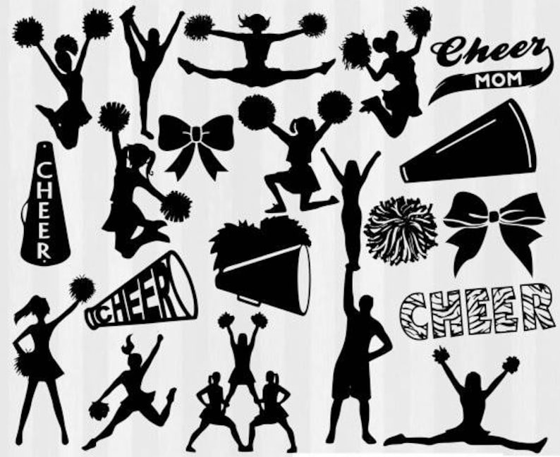 Cheerleader svg Cheer svg Cheerleading svg Cheer svg files | Etsy