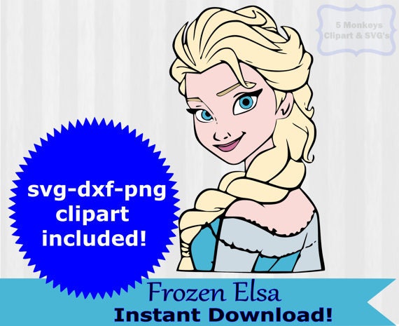 Download Frozen Elsa SVG Frozen elsa clipart frozen svg files dxf