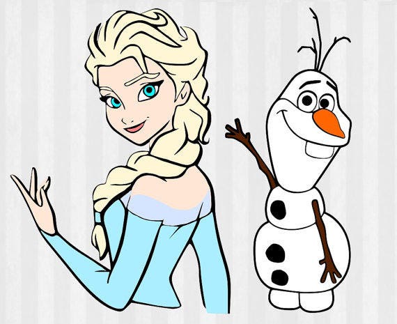 Download Frozen SVG Elsa svg Olaf svg frozen olaf svg Frozen | Etsy