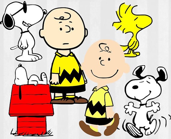 Charlie Brown SVG Charlie Brown Clip Art Peanuts Digital | Etsy