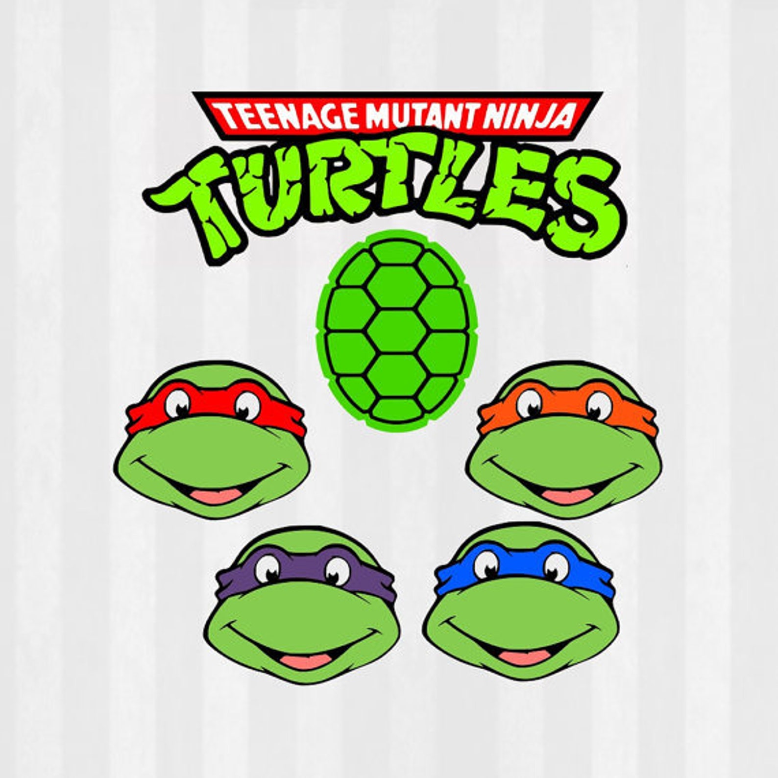 TMNT SVG Files bundle, SVG Files, png Files, tmnt clipart, teenage mutant.....