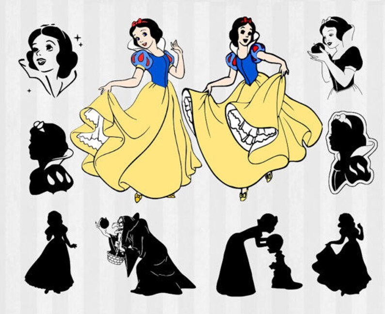 Free Free Snow White Svg Silhouette 337 SVG PNG EPS DXF File