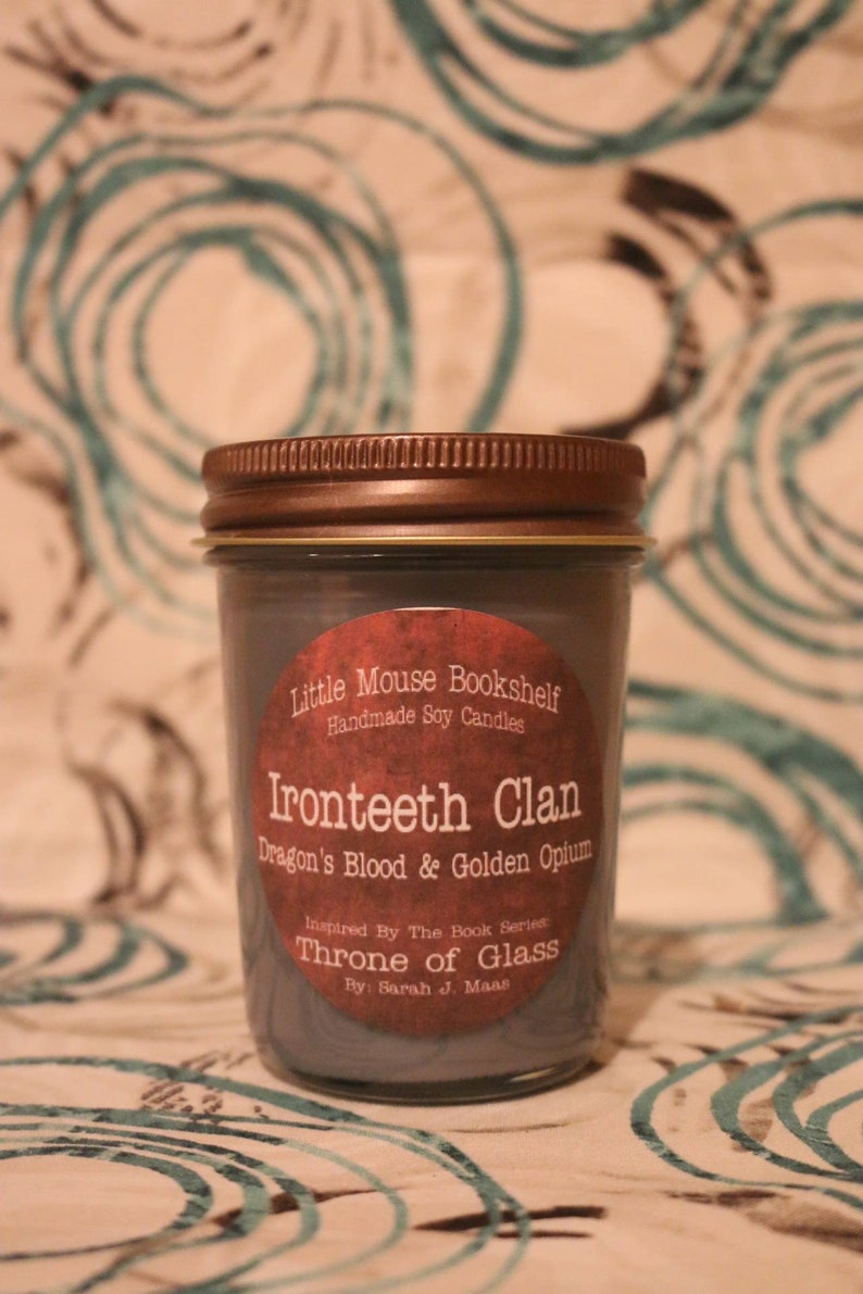 Throne of Glass Ironteeth Clan Soy Candle