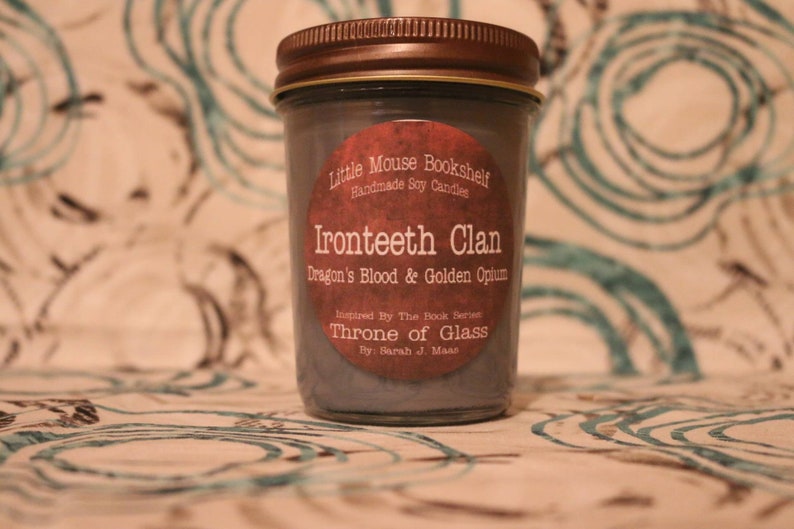 Throne of Glass Ironteeth Clan Soy Candle