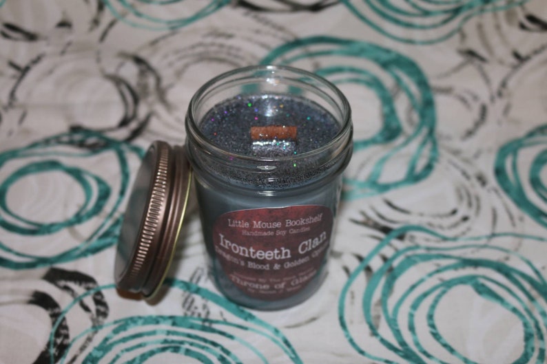 Throne of Glass Ironteeth Clan Soy Candle
