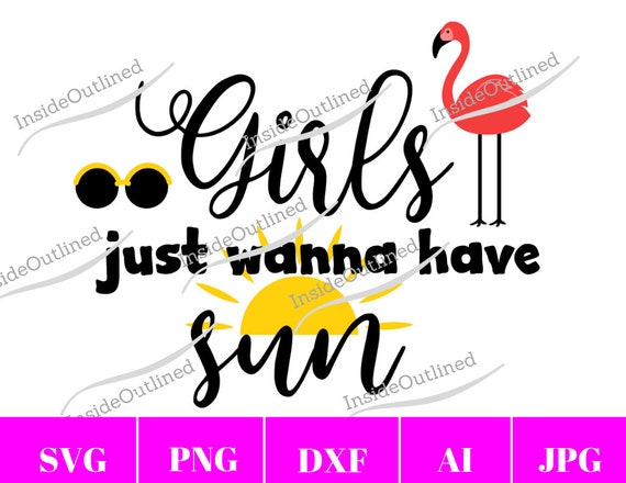 Download Girls Just Wanna Have Sun Svg Cut File Cricut Commercial Use Instant Download Silhouette Summertime Svg Beach Life Svg Clip Art Art Collectibles Deshpandefoundationindia Org
