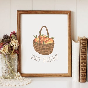Just Peachy - Printable Art