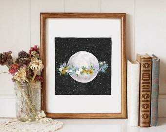 Wildflower Planet - Printable Art