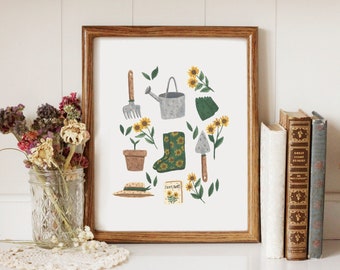 Gardening Essentials - Printable Art