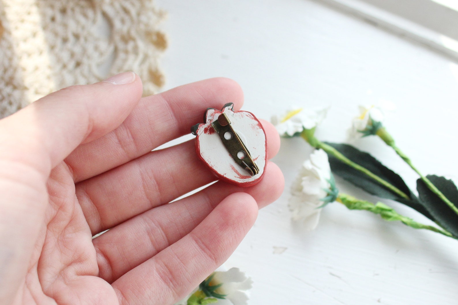 SALE Various Polymer Clay Pins Polymer Clay Pin Polymer Etsy