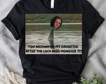 Crepúsculo Lago Ness Meme Camisa
