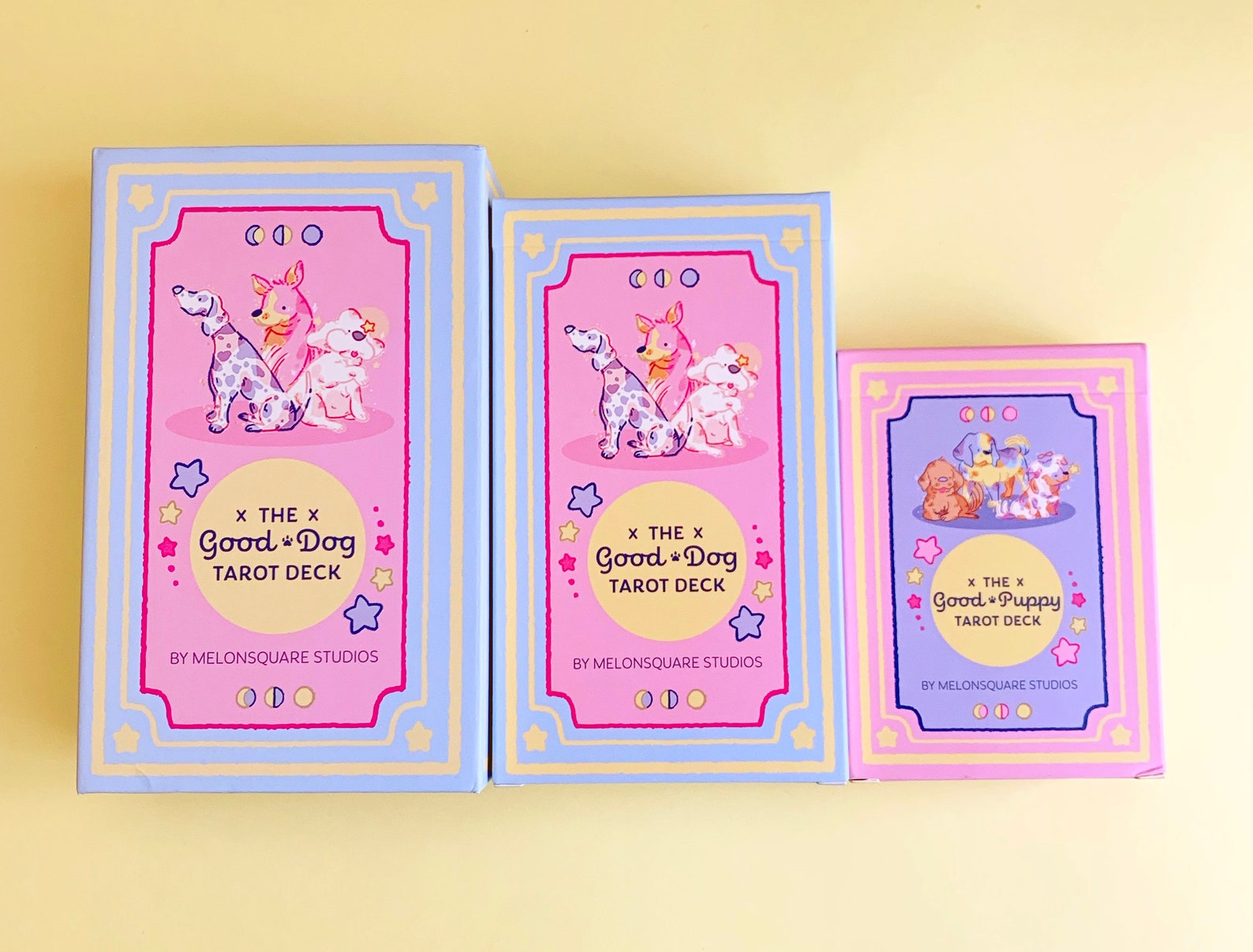 Good Dog Tarot Deck Tarot Cards Tarot Reading Pastel Etsy