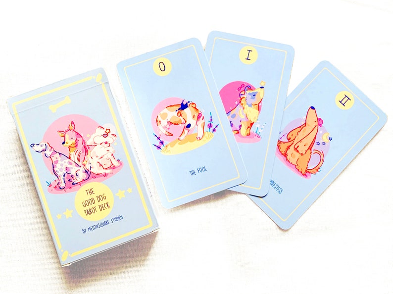 Good Dog Tarot deck Tarot Deck Tarot CardsTarot Reading Etsy