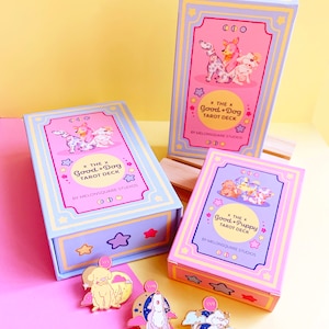 Baraja de Tarot "El Buen Perro": Cartas únicas de Tarot con temática canina: el regalo perfecto para amantes de los perros y entusiastas del Tarot. imagen 2