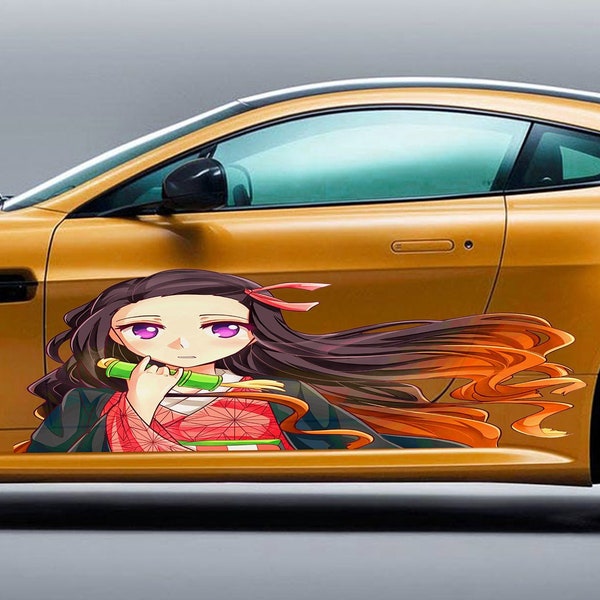 Anime Girl Car Wrap Etsy