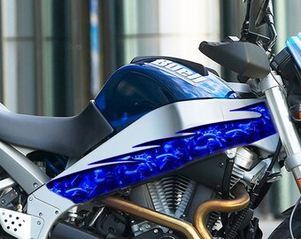Tribal Dragons Flame Stickers ,Dirt Bike Wrap, Bike Decal Stickers, Racing Stickers and Decals, Window Decals for Vehicles