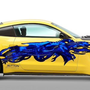 Dragons decal Full color Car side graphics sticker Car wrap Dragons Full Color decor Vinyl Design, Wrap