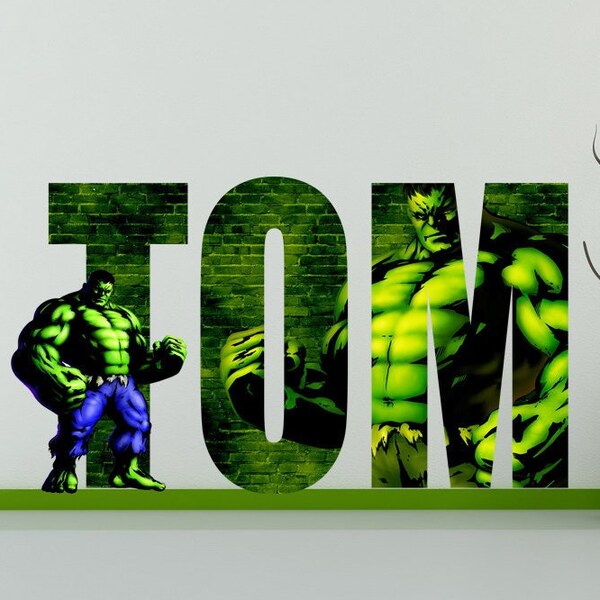 Hulk Decal Etsy