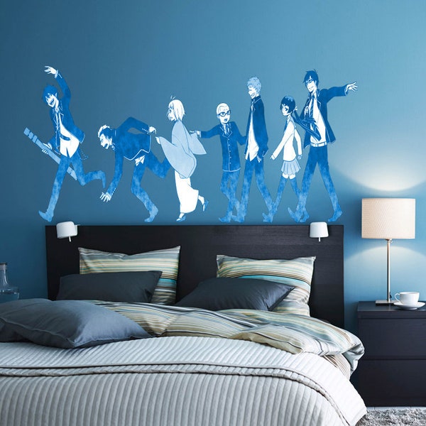 Anime Wall Stickers Etsy