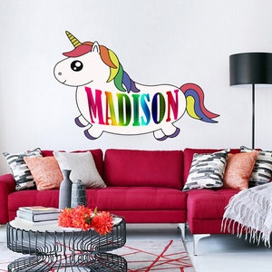 Pony benutzerdefinierte Namen Wandtattoo, personalisierte Aufkleber, personalisierte Aufkleber, Kinderzimmer Aufkleber Baby junge Aufkleber, Baby Mädchen Aufkleber GD417