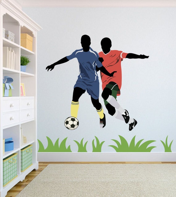 Wall Vinyl Decal Home Decor Art Sticker Football Player Sport