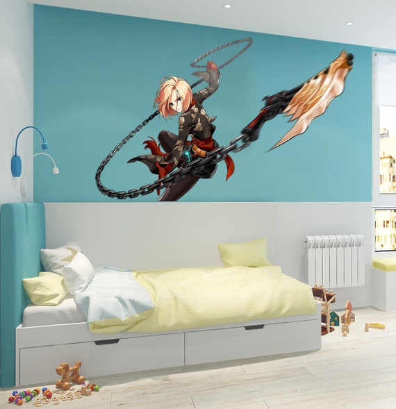 Anime Boy Warrior Wall Decal Anime Boy Wall Sticker Modern - Etsy Australia Anime Boy Warrior Wall Decal Anime Boy Wall Sticker Modern - Etsy Australia