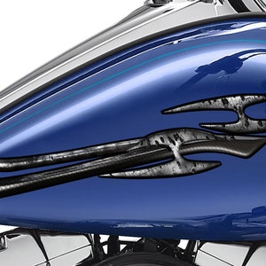 Tribal bike vinyl, Super crotch rocket wrap, Tribal crotch rocket sticker, Chopper vinyl graphics, Crotch rocket side design