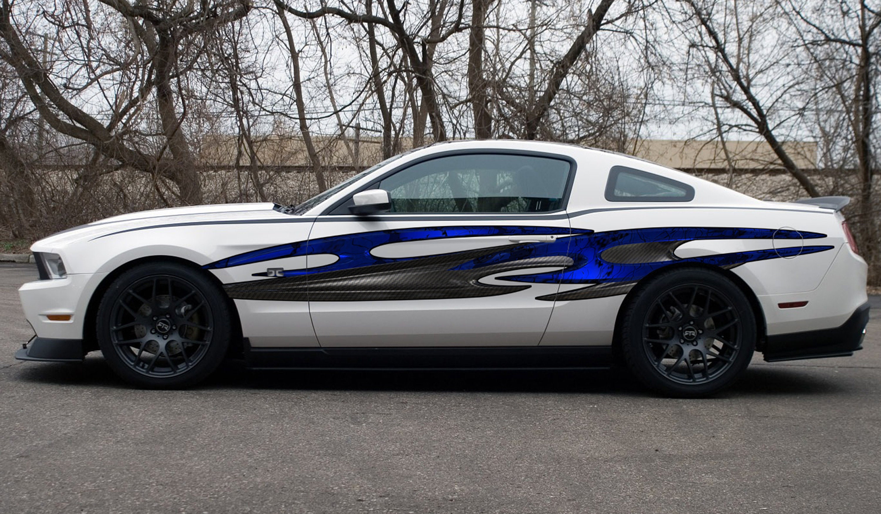 Ripped Metal Full Color Car Vinyl Design Tribal Car Wrap Car Vinyl ...