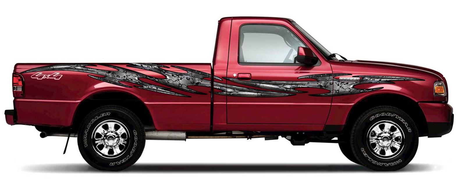 3D Sword Ripped Metal Car Vinyl Decal, Weapon Wrap, Graphics Decals ...