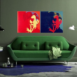 Modern Actor Wall decal, Modern Actor Wall sticker,modern wall art, Multi Color AN-36