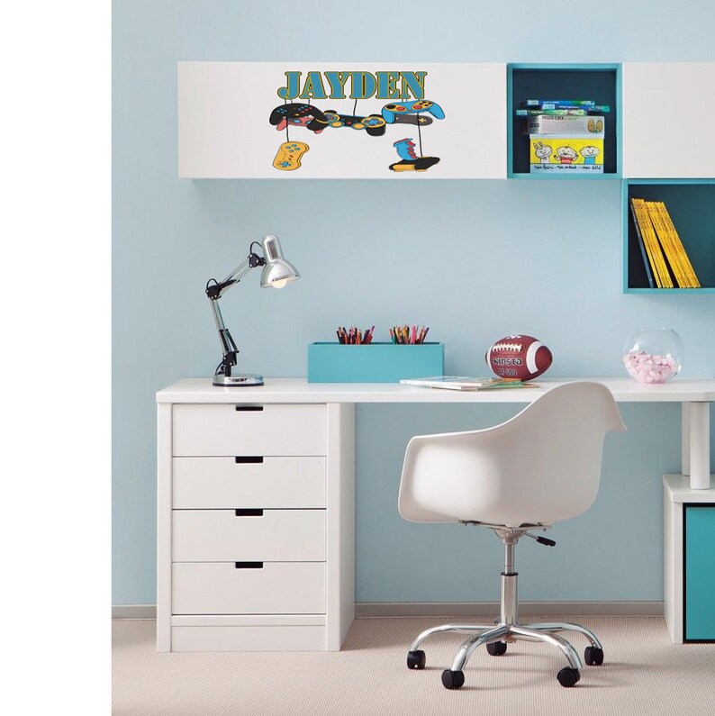Wall Vinyl Decal Home Decor Art Sticker 3D Personalized Name - Etsy