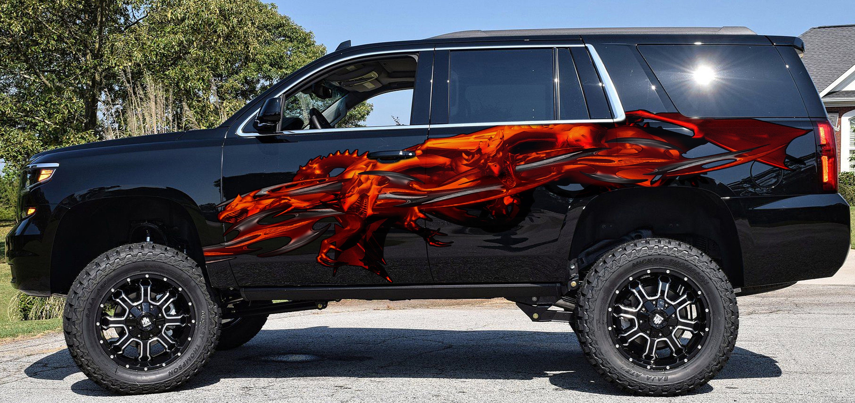 Cute Chameleon Lizard Car Vinyl Decal Sticker | Reptile Decals