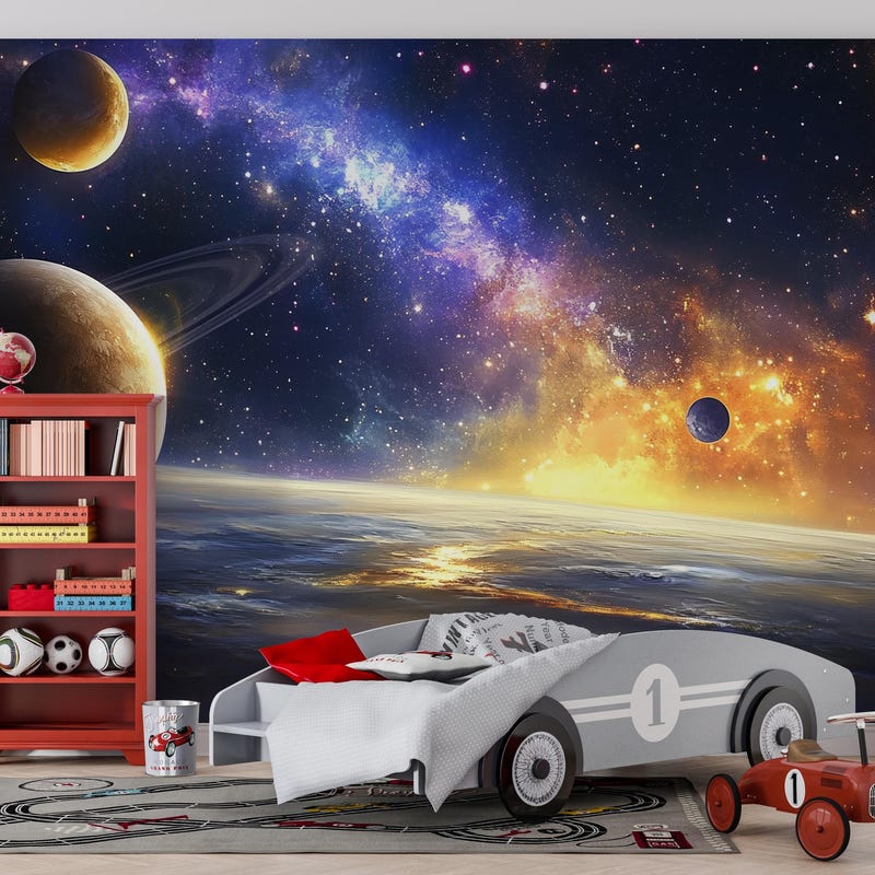 Image showcasing Galaxy Bedroom Decor - Etsy