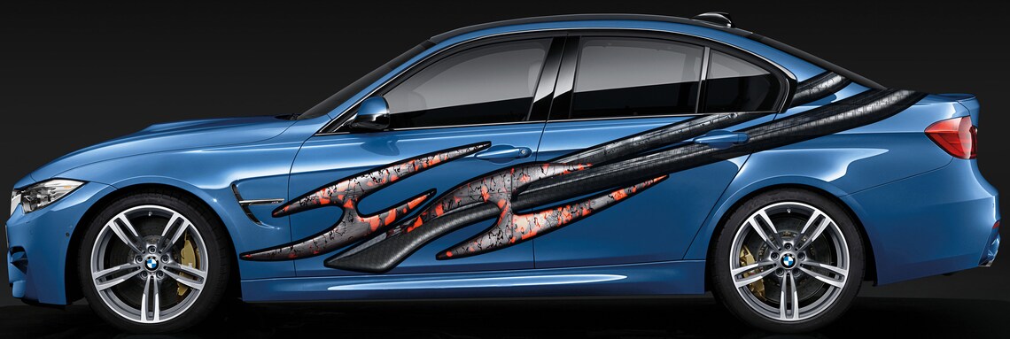 3D Tribal Racing Stripes Vinyl Decal Tribal Car Graphics 3D - Etsy