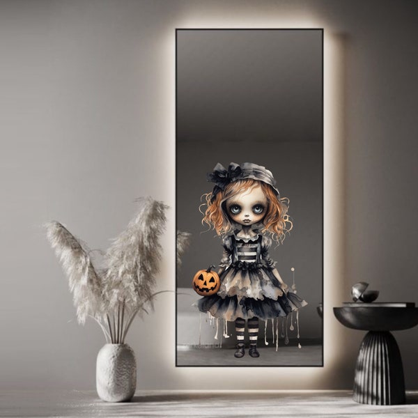 Scary Mirror Decal - Etsy