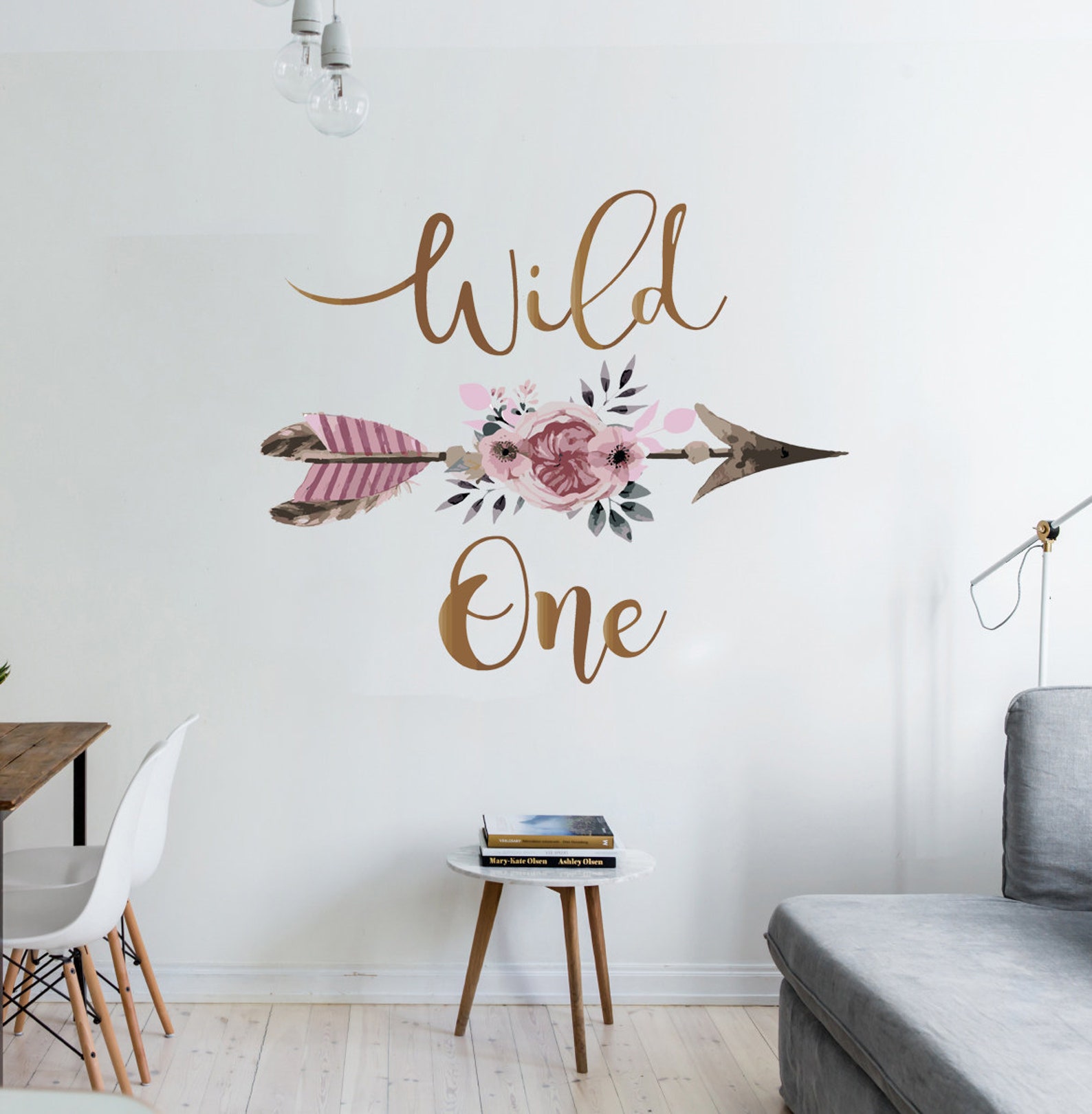 Wall Decal Art Stickers Boho Quote Childrens Wall Sticker Etsy