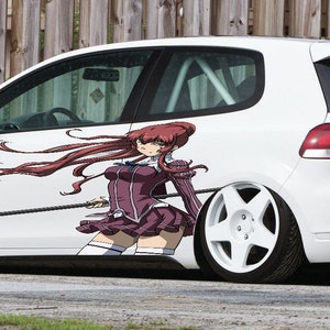 Car Stickers and Decals, Anime Decals for Cars,  Anime Girl Stickers for Cars, Sexy Anime Anime Car Stickers & Decals For Men