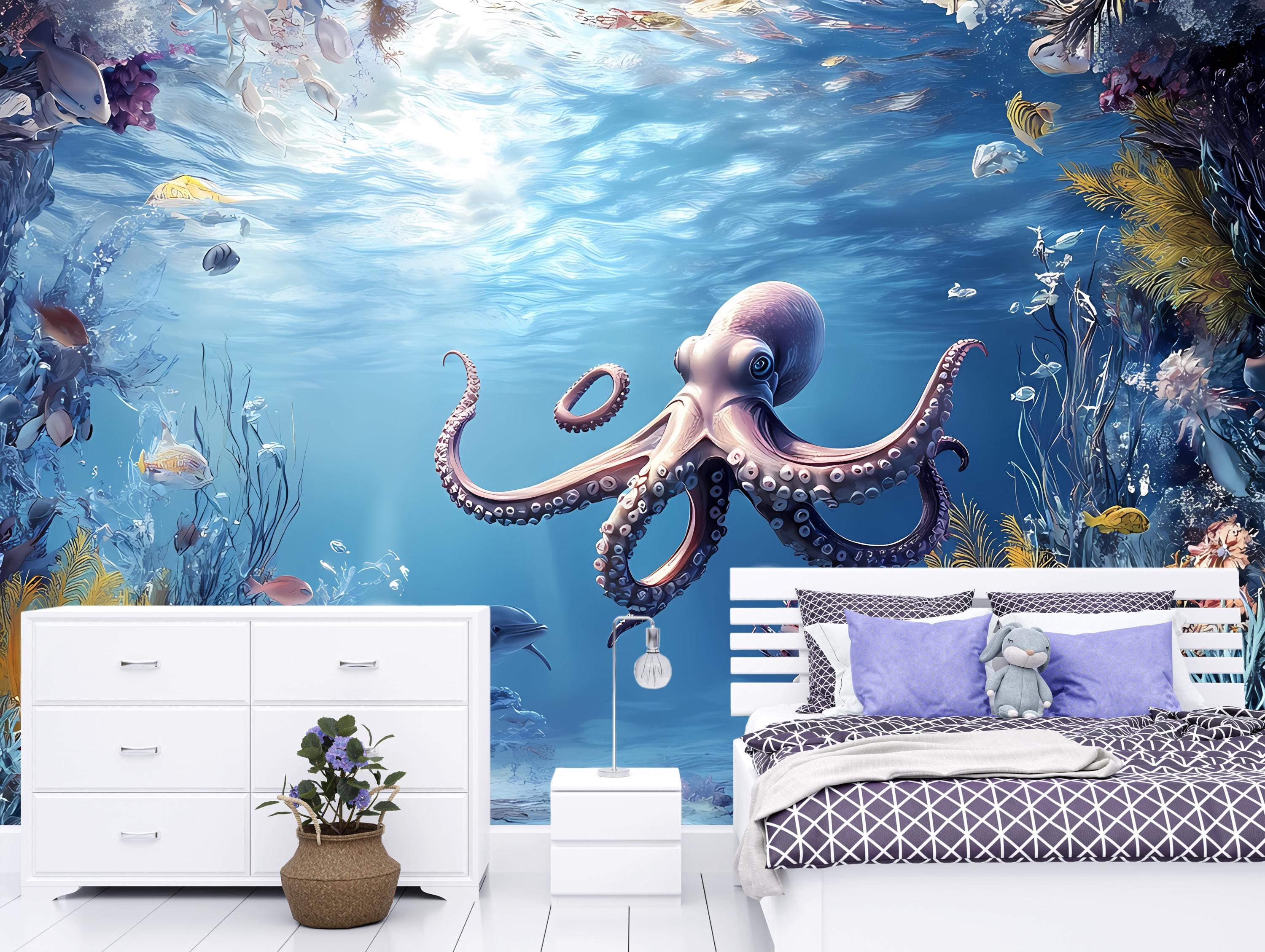 Kraken tapete - Etsy Österreich, image size:3000x2259