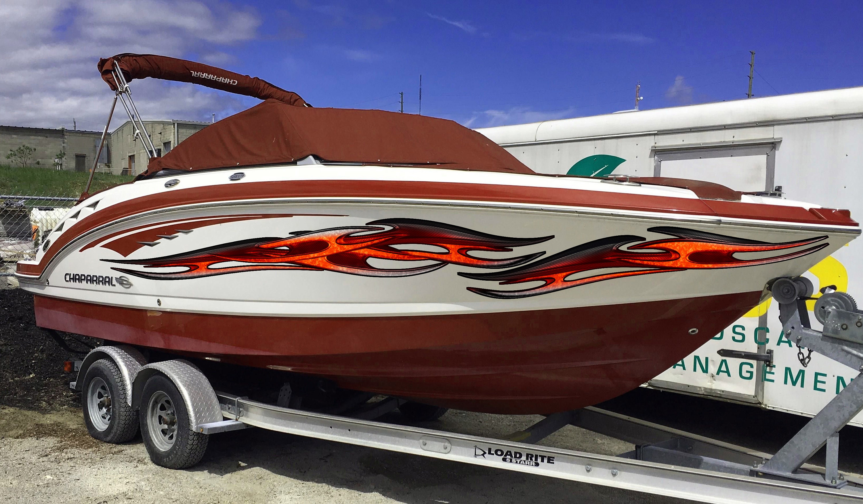 3D Tribal Boat Full Color Vinyl Sticker Tribal Boat Vinyl - Etsy