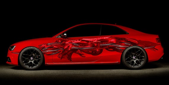 Dragon vinyl wrap deals