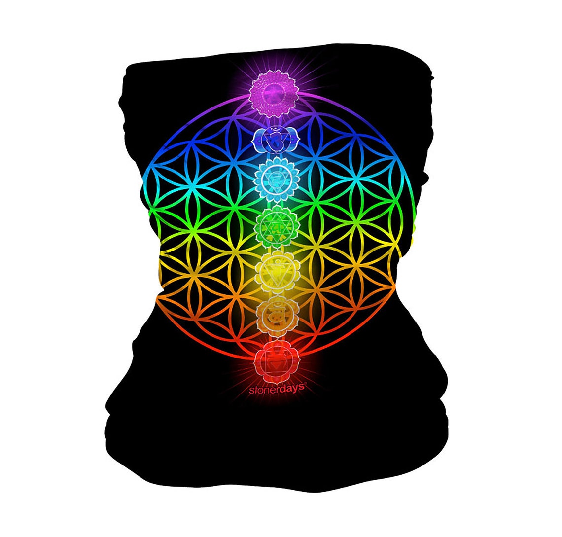7 Chakras Neck Gaiters Etsy