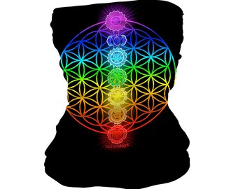 7 Chakras Neck Gaiters