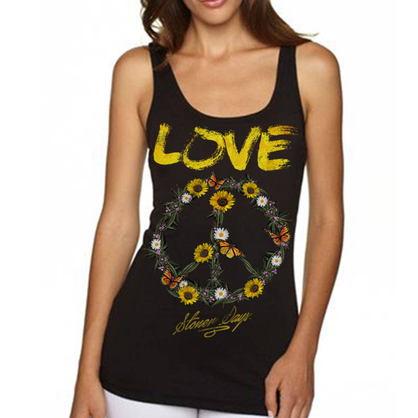 Love Tank Top. Weed Tank. Weed Tank Top. Peace Tank. Marijuana | Etsy Stonerdays Clothing