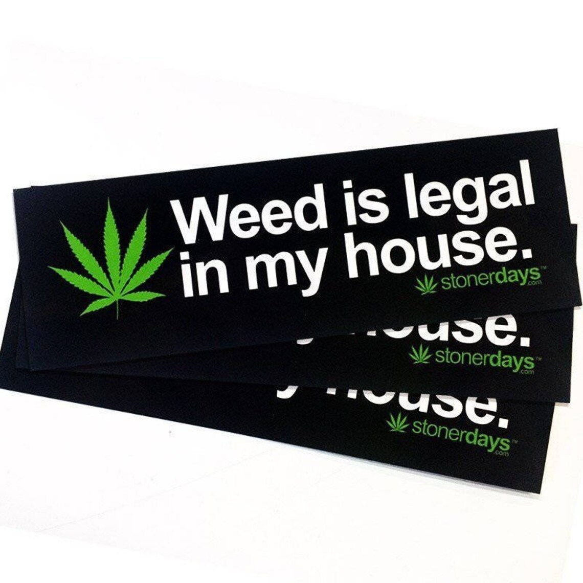 Weed Sticker Marijuana Sticker Sticker Bumper Sticker Etsy
