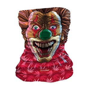 Crazy Clown Neck Gaiters